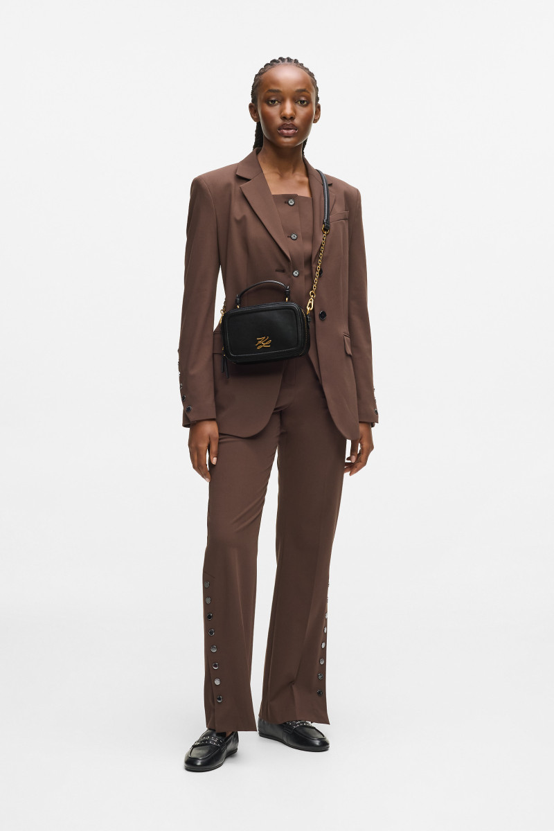Kabelka Karl Lagerfeld K/Autograph Sm Tph Crossbody Black/Gold