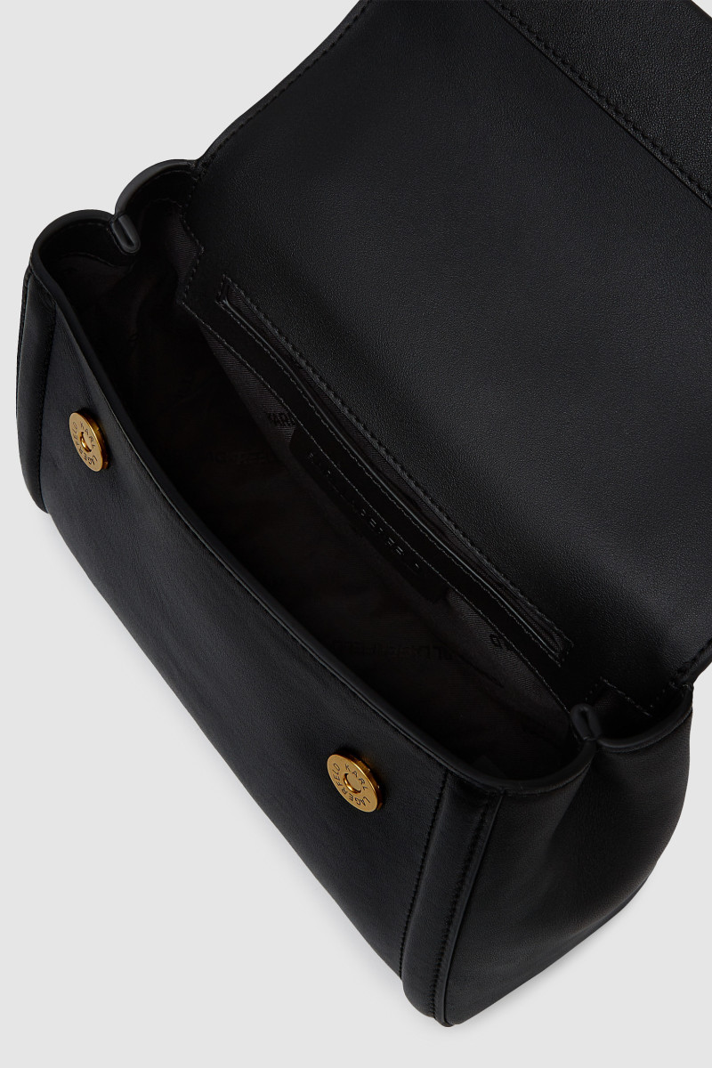 Kabelka Karl Lagerfeld K/Autograph Sm Top Handle Blck Black/Gold