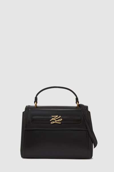 KABELKA KARL LAGERFELD K/AUTOGRAPH SM TOP HANDLE BLCK - Fotografia č. 1