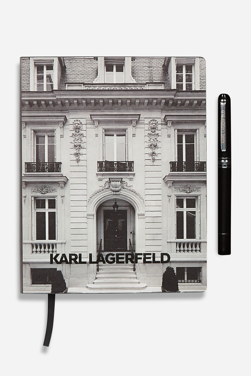 Füzet Karl Lagerfeld Rsg Notebook And Pen Set Grey