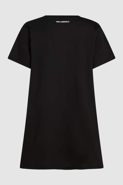 PIZSAMA KARL LAGERFELD IKON RHINESTONE PJ DRESS - Kép 6