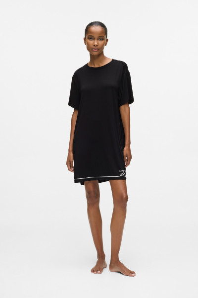 PIZSAMA KARL LAGERFELD SIGNATURE T-SHIRT PJ DRESS - Kép 1