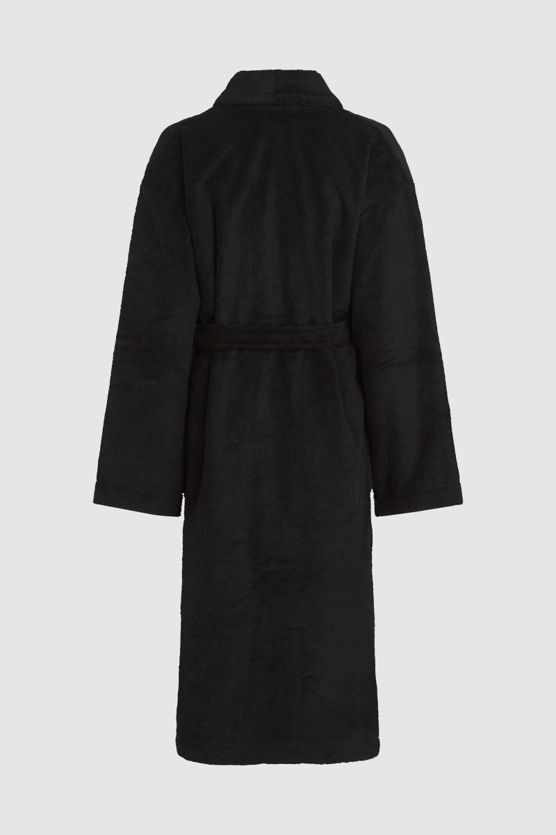 Župan Karl Lagerfeld Hotel Karl Terry Bathrobe Black