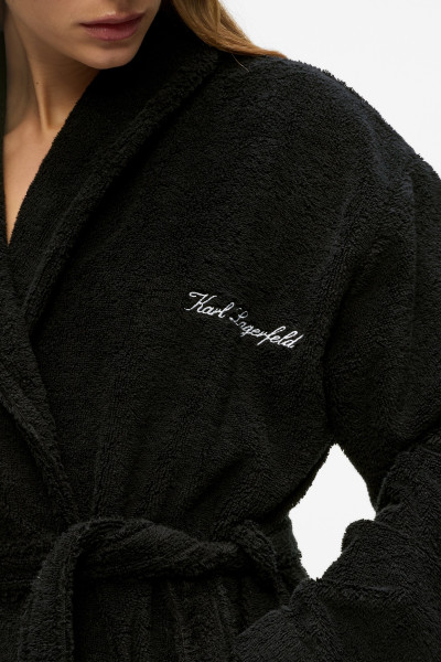 FÜRDŐKÖPENY KARL LAGERFELD HOTEL KARL TERRY BATHROBE - Kép 3