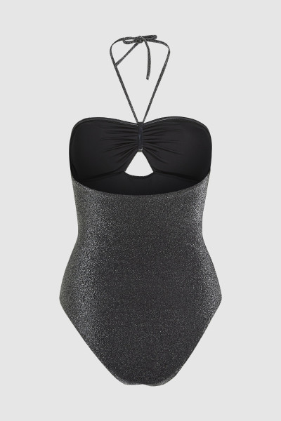 FÜRDŐRUHA KARL LAGERFELD SIGNATURE LUREX CHEEKY SS - Kép 6