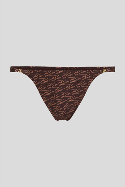 FÜRDŐRUHA KARL LAGERFELD AUTOGRAPH CHEEKY TANGA BOTTOM - Kép 1