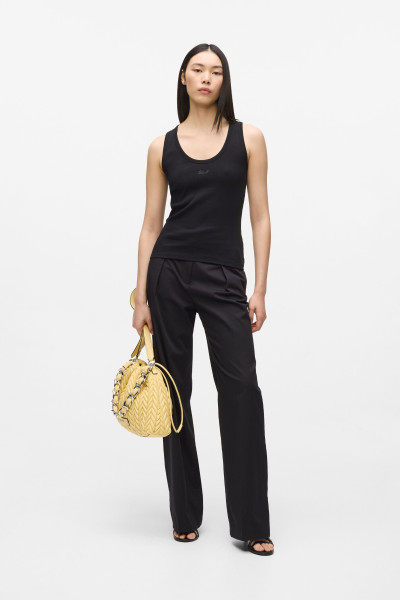 TOP KARL LAGERFELD ESSENTIAL LOGO COMMERCIAL TANK - Fotografie č. 2
