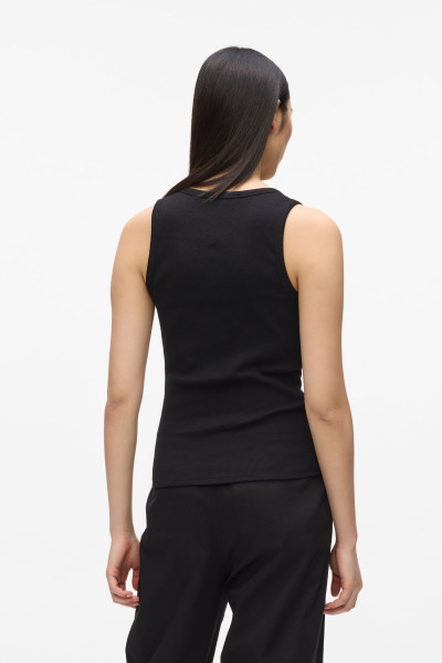 TOP KARL LAGERFELD ESSENTIAL LOGO COMMERCIAL TANK - Fotografie č. 3