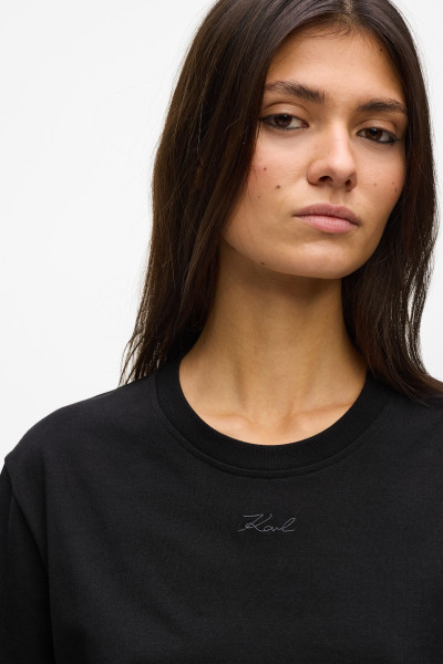 PÓLÓ KARL LAGERFELD ESSENTIAL RELAXED T-SHIRT - Kép 4