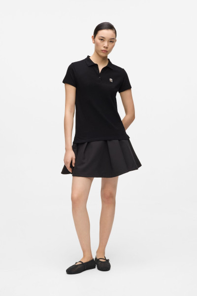 PÓLÓ KARL LAGERFELD IKON PIQUE POLO - Kép 3