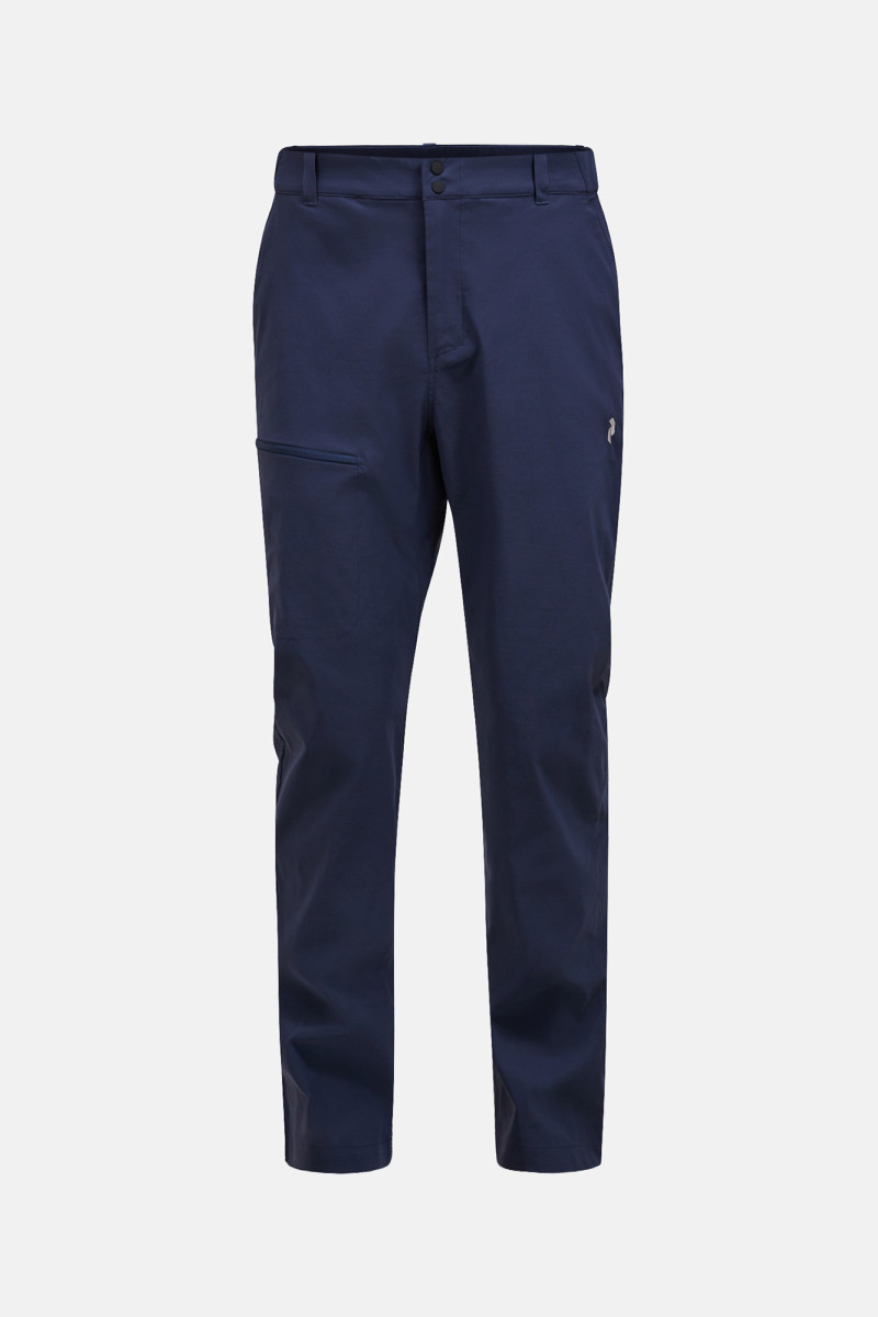 Nohavice Peak Performance Iconiq Pants Men Blue Shadow