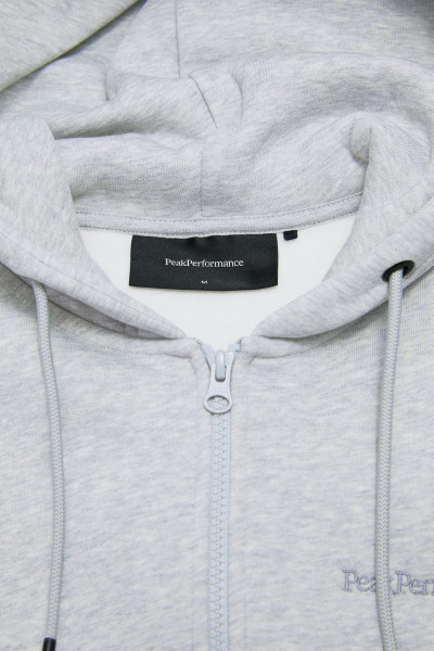 MIKINA PEAK PERFORMANCE ORIGINAL SMALL LOGO ZIP HOOD MEN - Fotografia č. 5