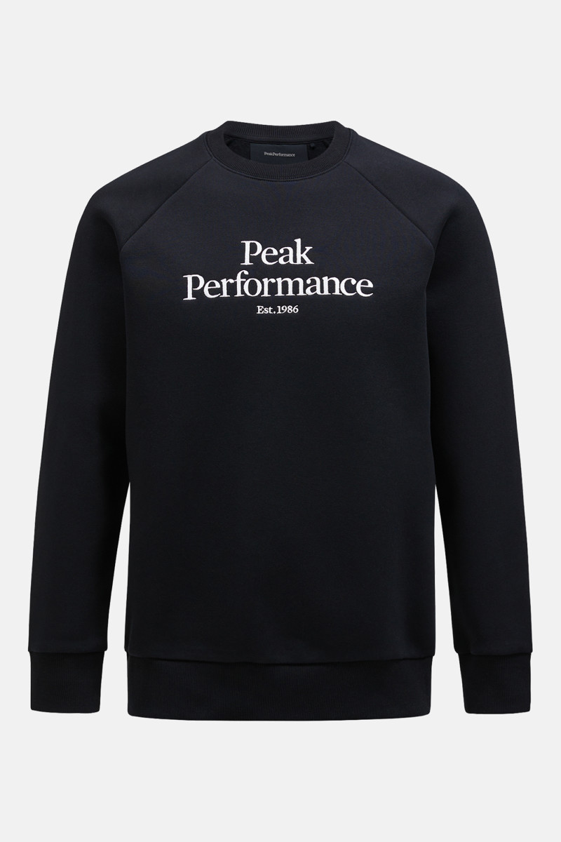 Mikina Peak Performance M Original Crew-White Black