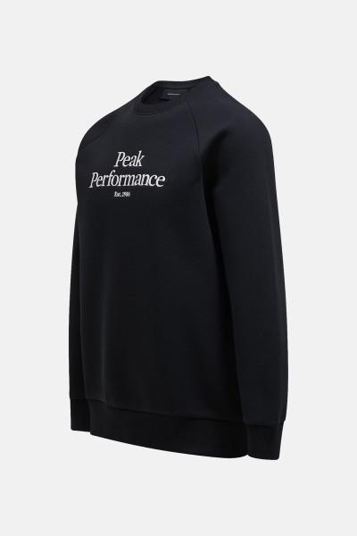 MELEGÍTŐ FELSŐ PEAK PERFORMANCE M ORIGINAL CREW-WHITE - Kép 2