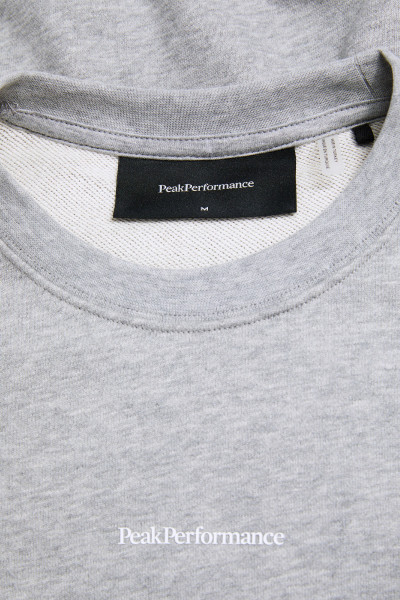 MELEGÍTŐ FELSŐ PEAK PERFORMANCE M ORIGINAL TERRY CREW - Kép 4