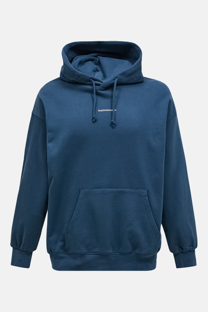 Mikina Peak Performance M Original Terry Hood Mountain Lake