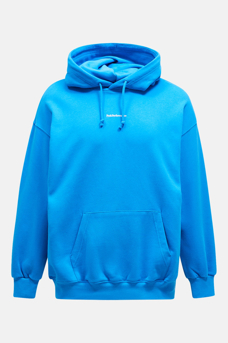 Mikina Peak Performance M Original Terry Hood Brilliant Blue