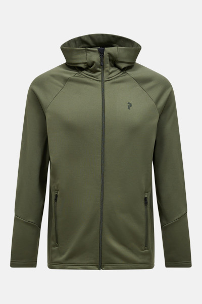 MELEGÍTŐ FELSŐ PEAK PERFORMANCE M RIDER ESSENTIALS ZIP HO-SAN - Kép 1