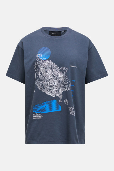 PÓLÓ PEAK PERFORMANCE GRAPHIC TEE MEN - Kép 1