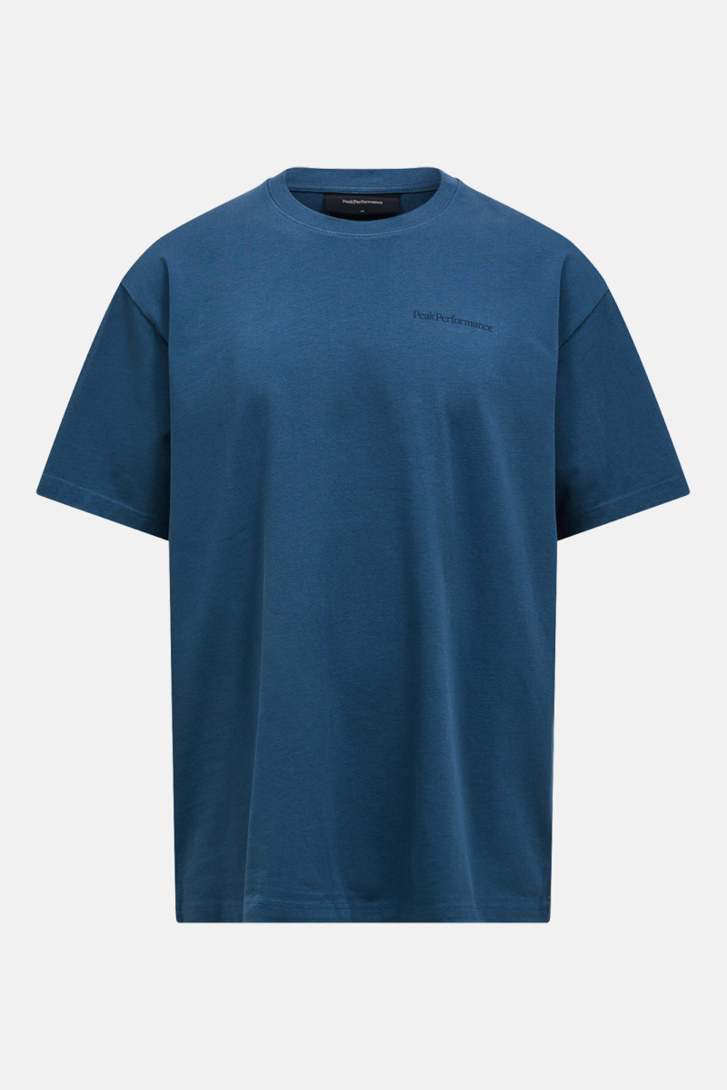 Póló Peak Performance Graphic Tee Men Mountain Lake