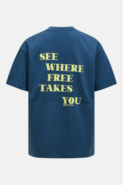 PÓLÓ PEAK PERFORMANCE GRAPHIC TEE MEN - Kép 3