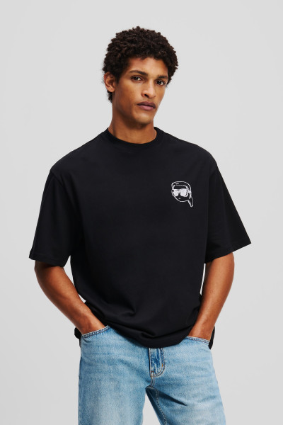 PÓLÓ KARL LAGERFELD BIG IKON T-SHIRT - Kép 1