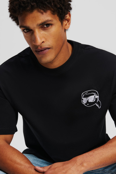 PÓLÓ KARL LAGERFELD BIG IKON T-SHIRT - Kép 4