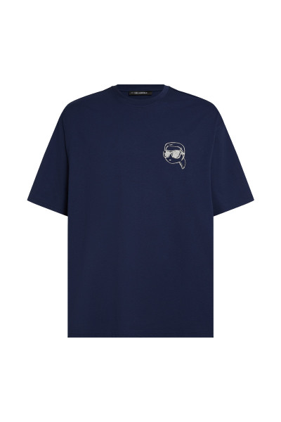 PÓLÓ KARL LAGERFELD BIG IKON T-SHIRT - Kép 5