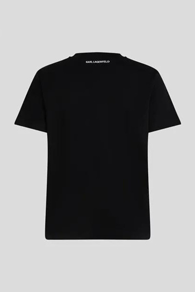 PÓLÓ KARL LAGERFELD IKON SKETCH CHOUPETTE T-SHIRT - Kép 2