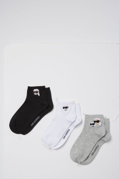 ZOKNI KARL LAGERFELD IKON SHORT SOCKS - Kép 1