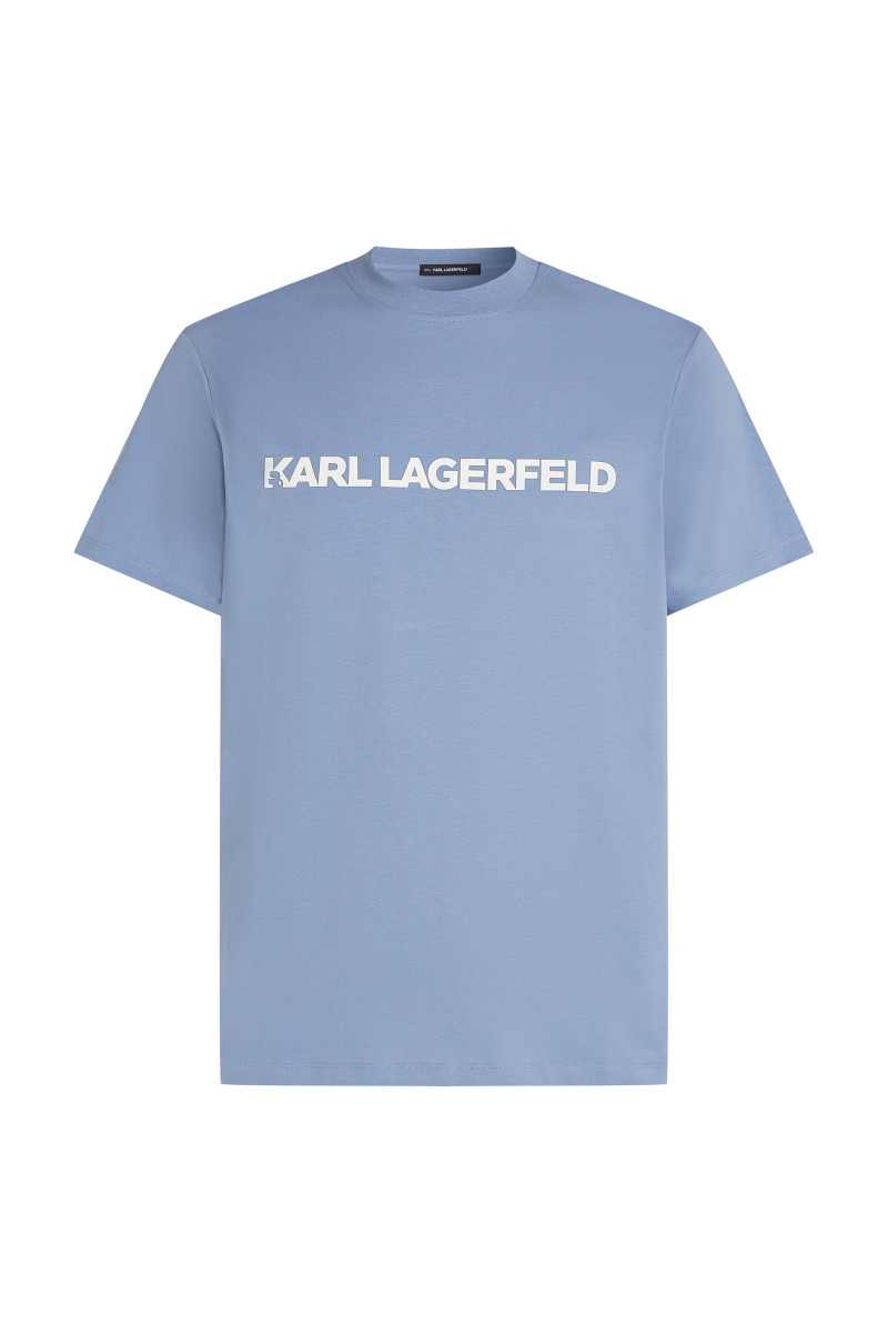 Póló Karl Lagerfeld Essential Logo T-Shirt Country Blue
