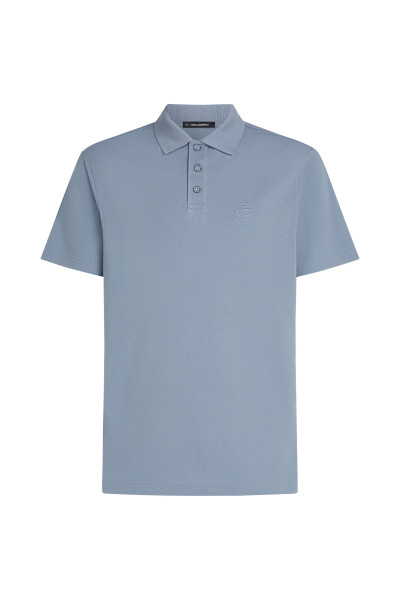 PÓLÓ KARL LAGERFELD KAMEO LOGO PIQUE POLO - Kép 1