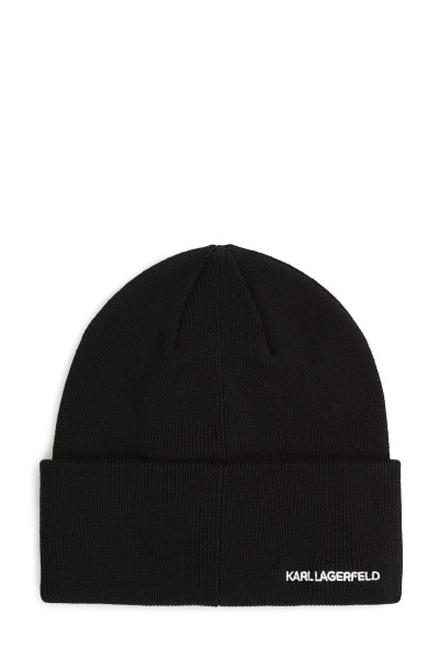 SAPKA KARL LAGERFELD IKON PIN BEANIE - Kép 2