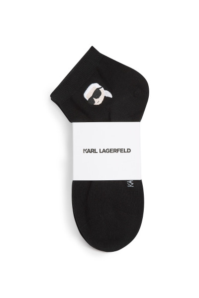 ZOKNI KARL LAGERFELD IKON SNEAKER SOCK 3PK - Kép 4