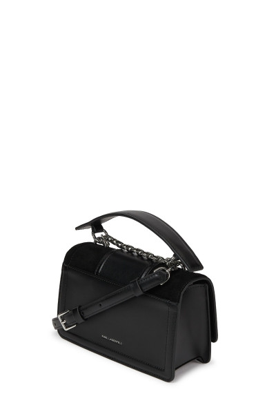 CROSSBODY KARL LAGERFELD K/NOVA SM CROSSBODY SUEDE - Kép 2