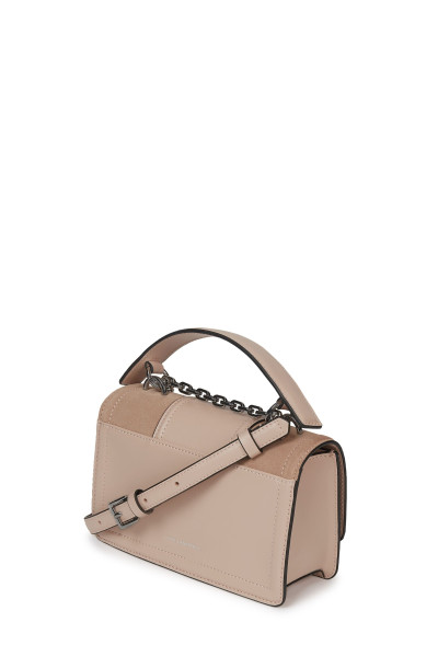CROSSBODY KARL LAGERFELD K/NOVA SM CROSSBODY SUEDE - Kép 2
