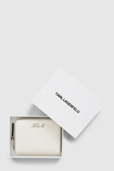 PÉNZTÁRCA KARL LAGERFELD K/SIGNATURE MD ZP WALLET - Kép 4