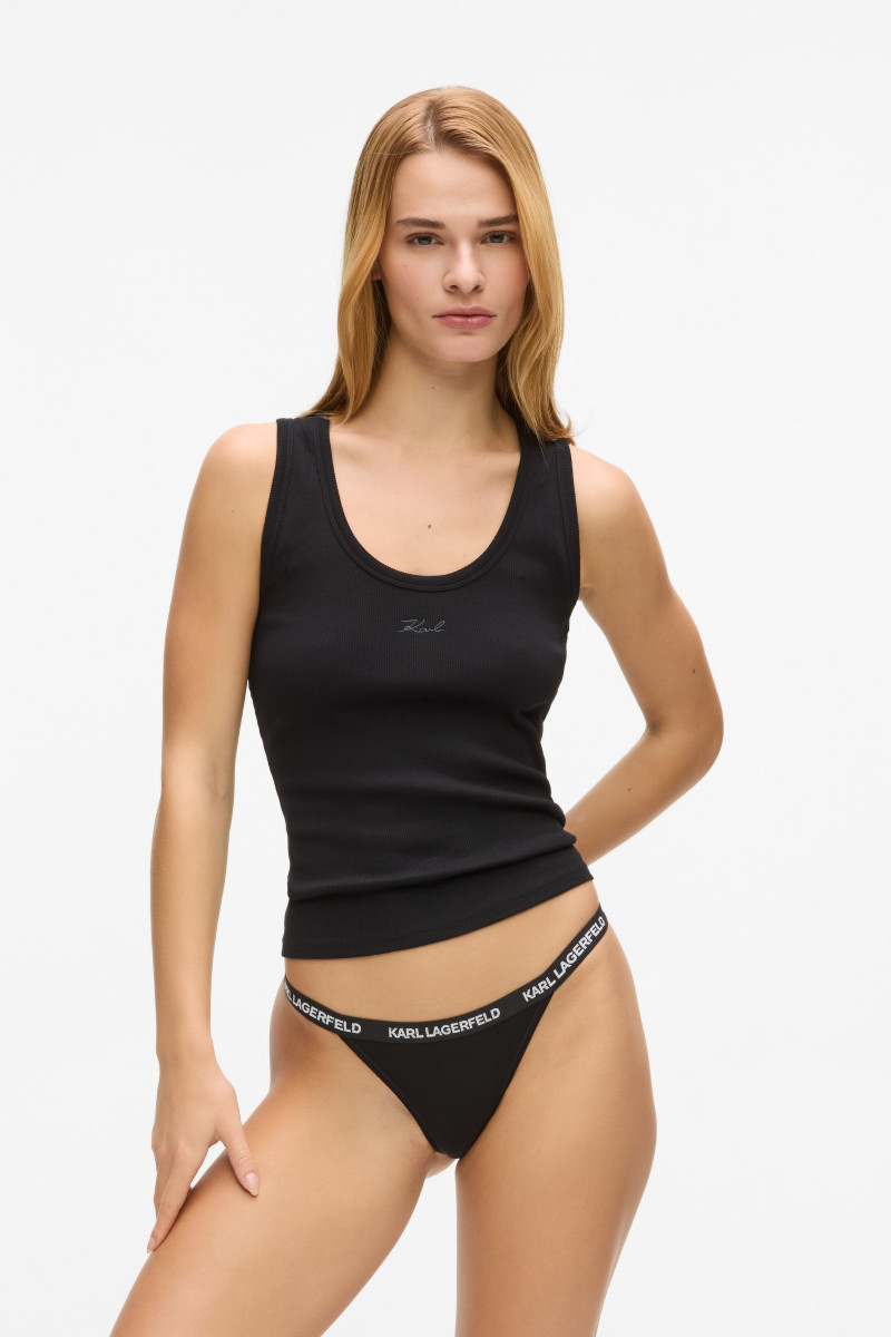 Alsónemű Karl Lagerfeld Logo Brazilian Black/Multi