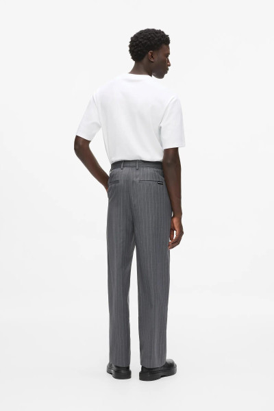 NADRÁG KARL LAGERFELD KL PINSTRIPE PANT - Kép 2