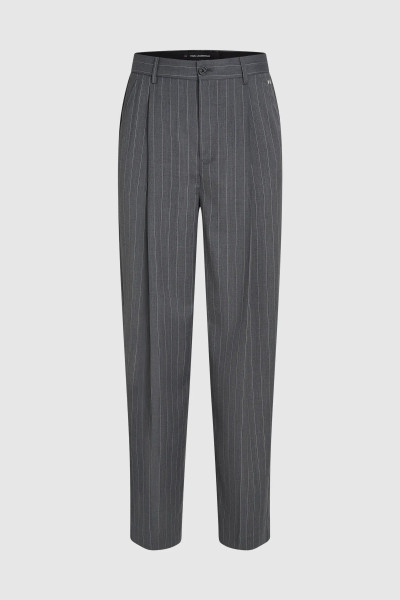 NADRÁG KARL LAGERFELD KL PINSTRIPE PANT - Kép 6