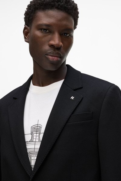 ZAKÓ KARL LAGERFELD TAILORED PUNTO JACKET - Kép 4