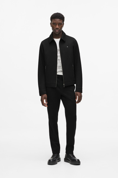DZSEKI KARL LAGERFELD ZIP UP PUNTO JACKET - Kép 3