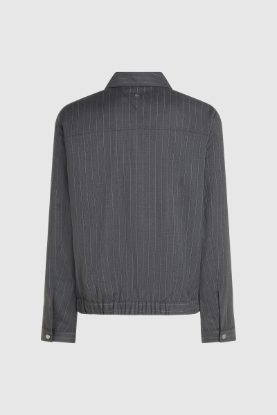 DZSEKI KARL LAGERFELD KL PINSTRIPE JACKET - Kép 7