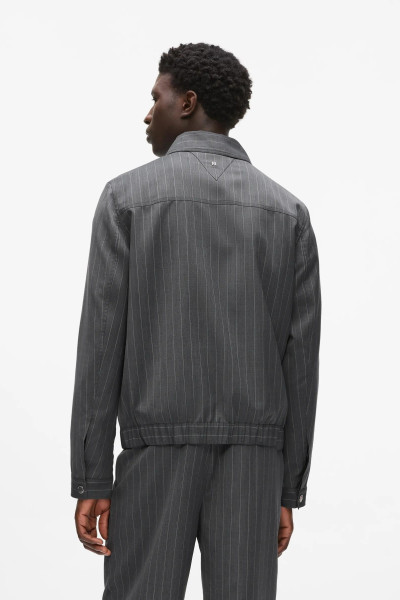 DZSEKI KARL LAGERFELD KL PINSTRIPE JACKET - Kép 2