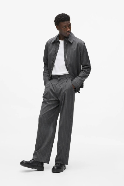 DZSEKI KARL LAGERFELD KL PINSTRIPE JACKET - Kép 3