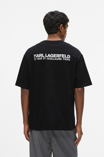 PÓLÓ KARL LAGERFELD RSG RELAX FIT T-SHIRT - Kép 2