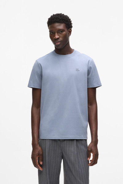 TRIČKO KARL LAGERFELD KL MERCERIZED COTTON T-SHIRT - Fotografia č. 1