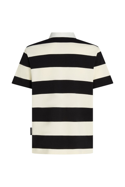 PÓLÓ KARL LAGERFELD IKON HIDDEN PLACKET POLO - Kép 6