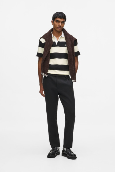 PÓLÓ KARL LAGERFELD IKON HIDDEN PLACKET POLO - Kép 3
