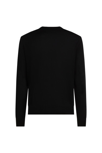 SVETER KARL LAGERFELD KL MERINO LS CREWNECK - Fotografia č. 6